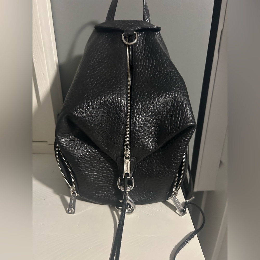 Rebecca Minkoff Black Leather Backpack